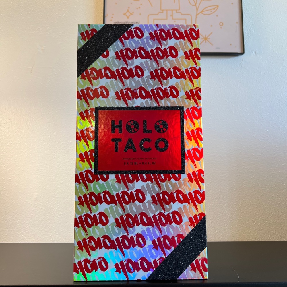 Holo Taco Cristmas Collection Collector Box : BOX ONLY